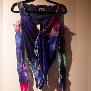 Versace bodysuit- long sleeve
